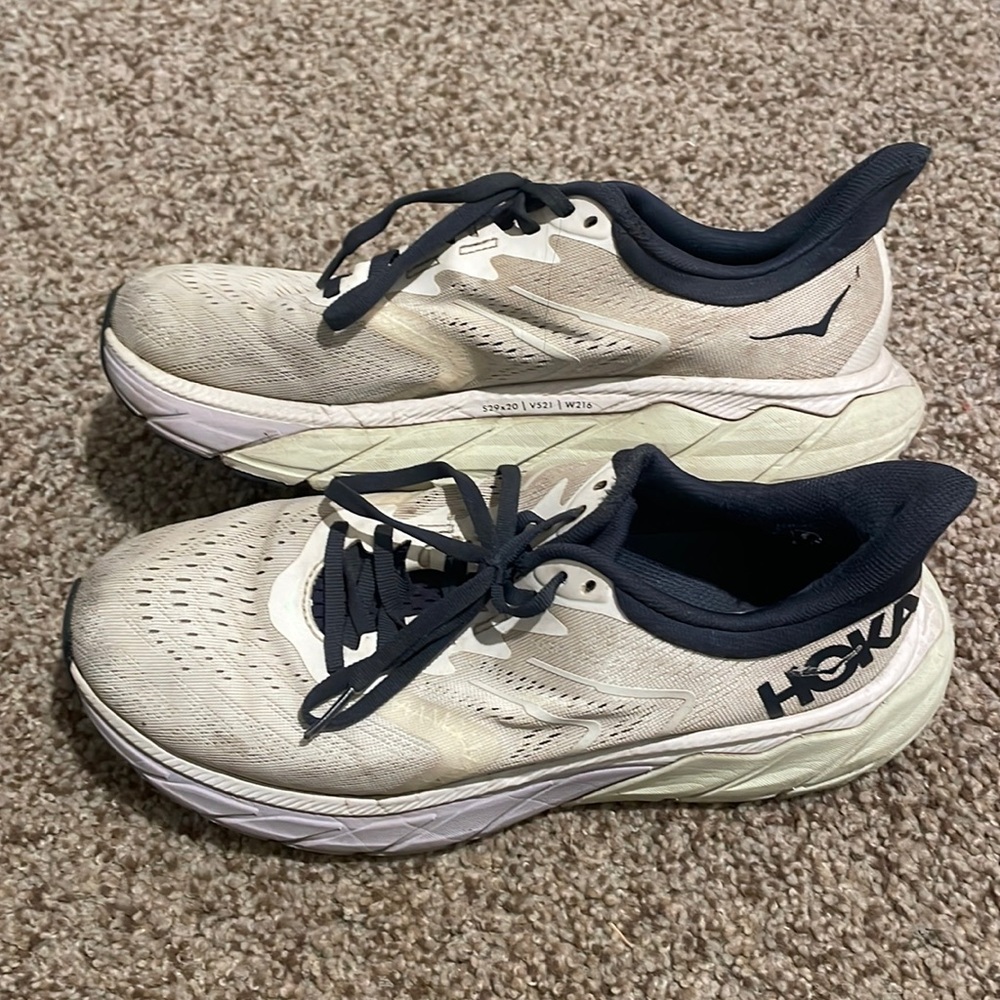White Hokas